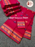 ১০০% অরজিনাল টাংগাইল সুতি শাড়ী - Image 2